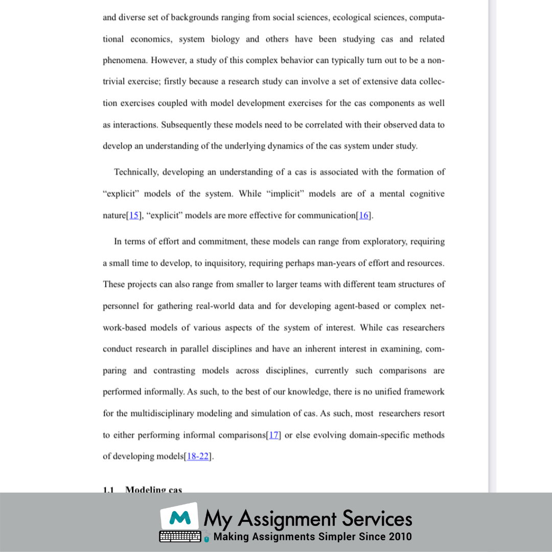 dissertation in masters